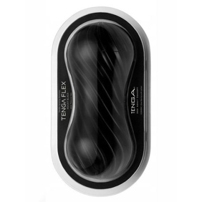 Мастурбатор Rocky Black TENGA FLEX Мастурбатор Rocky Black TENGA FLEX