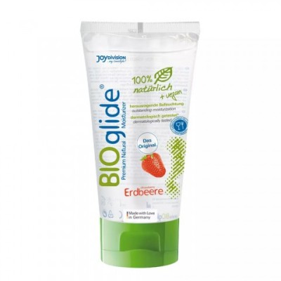Смазка JoyDivision BioGlide со вкусом клубники, 80 мл Смазка JoyDivision BioGlide со вкусом клубники, 80 мл