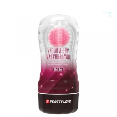 Мужской мастурбатор Black hole с внутренним стимулятором, розовый Мужской мастурбатор Black hole с внутренним стимулятором, розовый