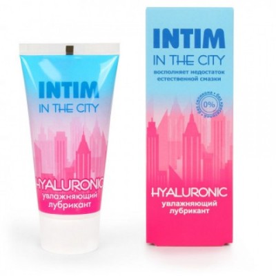 Лубрикант увлажняющий INTIM IN THE CITY HYALURONIC 60 г. Лубрикант увлажняющий INTIM IN THE CITY HYALURONIC 60 г.