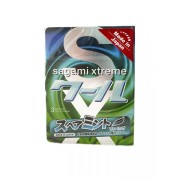 Презервативы SAGAMI Xtreme Mint 3 шт. (латексные со вкусом мяты)