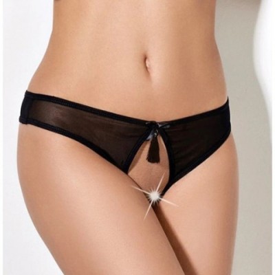 Трусики из мягкой сетки с доступом и манящей кисточкой Easy to love (2XL/3XXL, 50-52) Трусики из мягкой сетки с доступом и манящей кисточкой Easy to love (2XL/3XXL, 50-52)