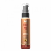 Гель со вкусом персика LICK ME с согревающим эффектом от INTT 50 мл