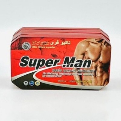 Возбуждающее средство для мужчин Super Man c витамином - (10 + 10) Возбуждающее средство для мужчин Super Man c витамином - (10 + 10)