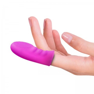 Насадка на палец для стимуляции розовая Насадка на палец для стимуляции розовая