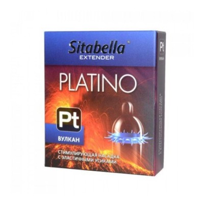 Насадка стимулирующая Sitabella Extender Platino Вулкан Насадка стимулирующая Sitabella Extender Platino Вулкан