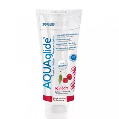 Смазка JoyDivision AQUAglide со вкусом вишни, 100 мл Смазка JoyDivision AQUAglide со вкусом вишни, 100 мл