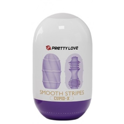 Двухсторонний мастурбатор Smooth stripes Двухсторонний мастурбатор Smooth stripes