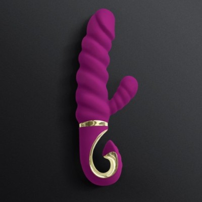 Gvibe Gcandy - Невероятный витой вибратор с клиторальным стимулятором, 22х3.5 см Gvibe Gcandy - Невероятный витой вибратор с клиторальным стимулятором, 22х3.5 см