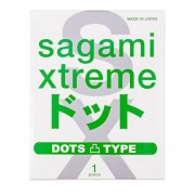 Презервативы SAGAMI Xtreme Type-E 1 шт. (точечные)