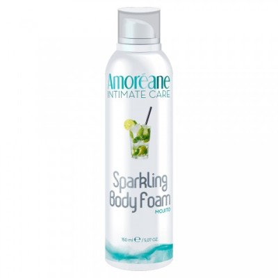 Массажная пена Amoreane Sparkling (мохито) 150 мл. Массажная пена Amoreane Sparkling (мохито) 150 мл.