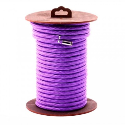 Нейлоновая веревка для шибари, на катушке, фиолетовая, 10 м Нейлоновая веревка для шибари, на катушке, фиолетовая, 10 м