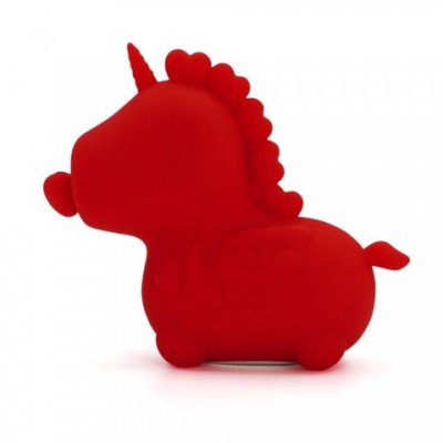 Вибромассажер Unihorn - Cupid`s Beau с функцией пульсации, красный Вибромассажер Unihorn - Cupid`s Beau с функцией пульсации, красный