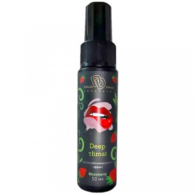 Ультра-спрей для глубокого минета Джага-Джага Deep Throat, клубника, 50 мл Ультра-спрей для глубокого минета Джага-Джага Deep Throat, клубника, 50 мл