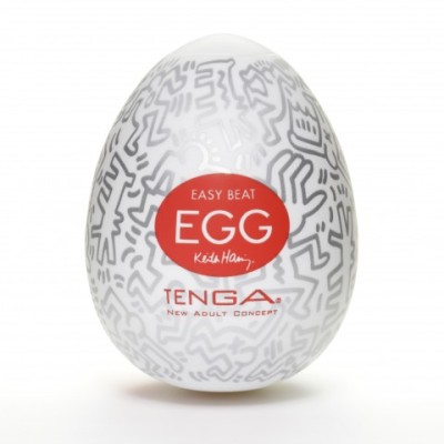 TENGA&Keith Haring Egg Мастурбатор яйцо Party TENGA&Keith Haring Egg Мастурбатор яйцо Party