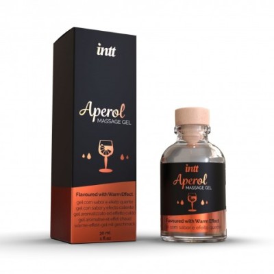 Intt Aperol Massage Gel - Съедобный гель для интимного массажа, 30 мл (Апероль) Intt Aperol Massage Gel - Съедобный гель для интимного массажа, 30 мл (Апероль)