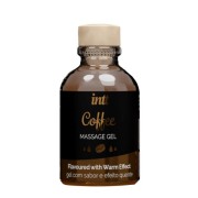 Intt Coffee Massage Gel - Съедобный гель для интимного массажа, 30 мл (кофе)