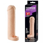 Насадка-удлинитель с кольцом Sitabella Extension sleeve, с тремя втулками, 19 х 4,8 см SB-006ES