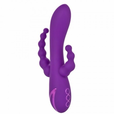 Вибромассажер с тройной стимуляцией CalExotics California Dreaming Long Beach Bootylicious, 11.5 см х 3.25 см Вибромассажер с тройной стимуляцией CalExotics California Dreaming Long Beach Bootylicious, 11.5 см х 3.25 см