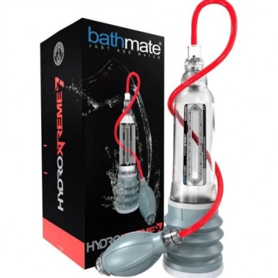 Гидропомпа BATHMATE - HYDROXTREME-7 CRYSTAL (Прозрачная) Гидропомпа BATHMATE - HYDROXTREME-7 CRYSTAL (Прозрачная)