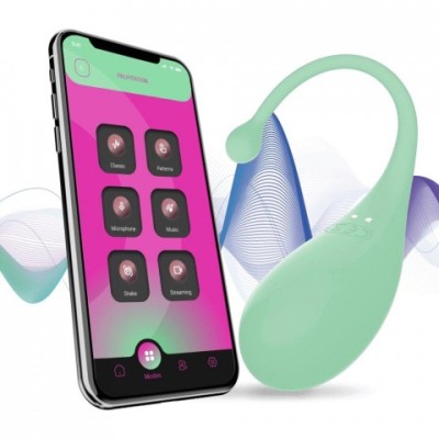 Виброяйцо Palpitation Mint от Adrien Lastic (синхронизация с приложением) Виброяйцо Palpitation Mint от Adrien Lastic (синхронизация с приложением)