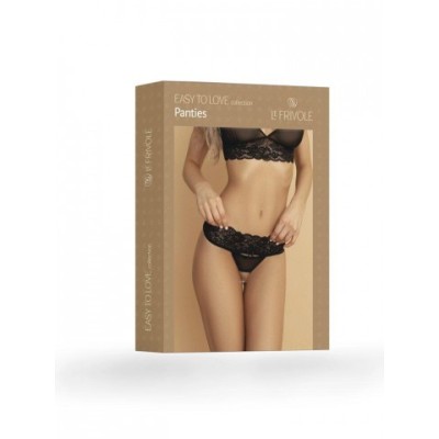 Возбуждающие трусики с доступом и мягким кружевом (Easy to love) (L/XL (46-48)) Возбуждающие трусики с доступом и мягким кружевом (Easy to love) (L/XL (46-48))