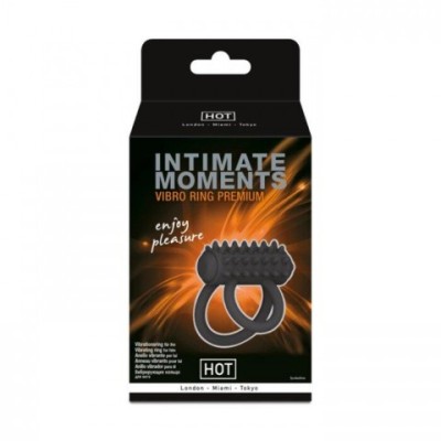 Виброкольцо стимулирующее двойное Premium от HOT Виброкольцо стимулирующее двойное Premium от HOT