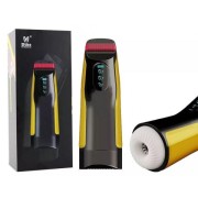 Мастурбатор с функциями вибрации, всасывания и нагрева