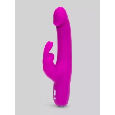 Вибратор Happy Rabbit Slimline Realistic перезаряжаемый, фиолетовый Вибратор Happy Rabbit Slimline Realistic перезаряжаемый, фиолетовый