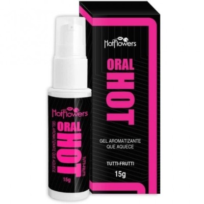 Вкусовой гель ORAL HOT для оральных ласк со вкусом тутти-фрутти (15 гр.) Вкусовой гель ORAL HOT для оральных ласк со вкусом тутти-фрутти (15 гр.)