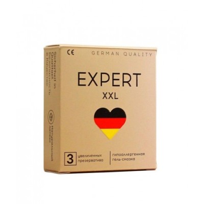 Презервативы EXPERT XXL № 3 (увеличенного размера), 3 шт. Презервативы EXPERT XXL № 3 (увеличенного размера), 3 шт.
