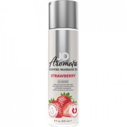 Массажное масло JO Aromatix Strawberry 120 мл.